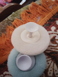 Bath Towel Scrub Bath Massage Shower Ball With Sucker Scrub