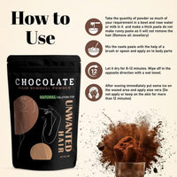 Chocolate Wax Powder for Hair Removal