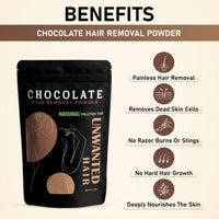 Chocolate Wax Powder for Hair Removal